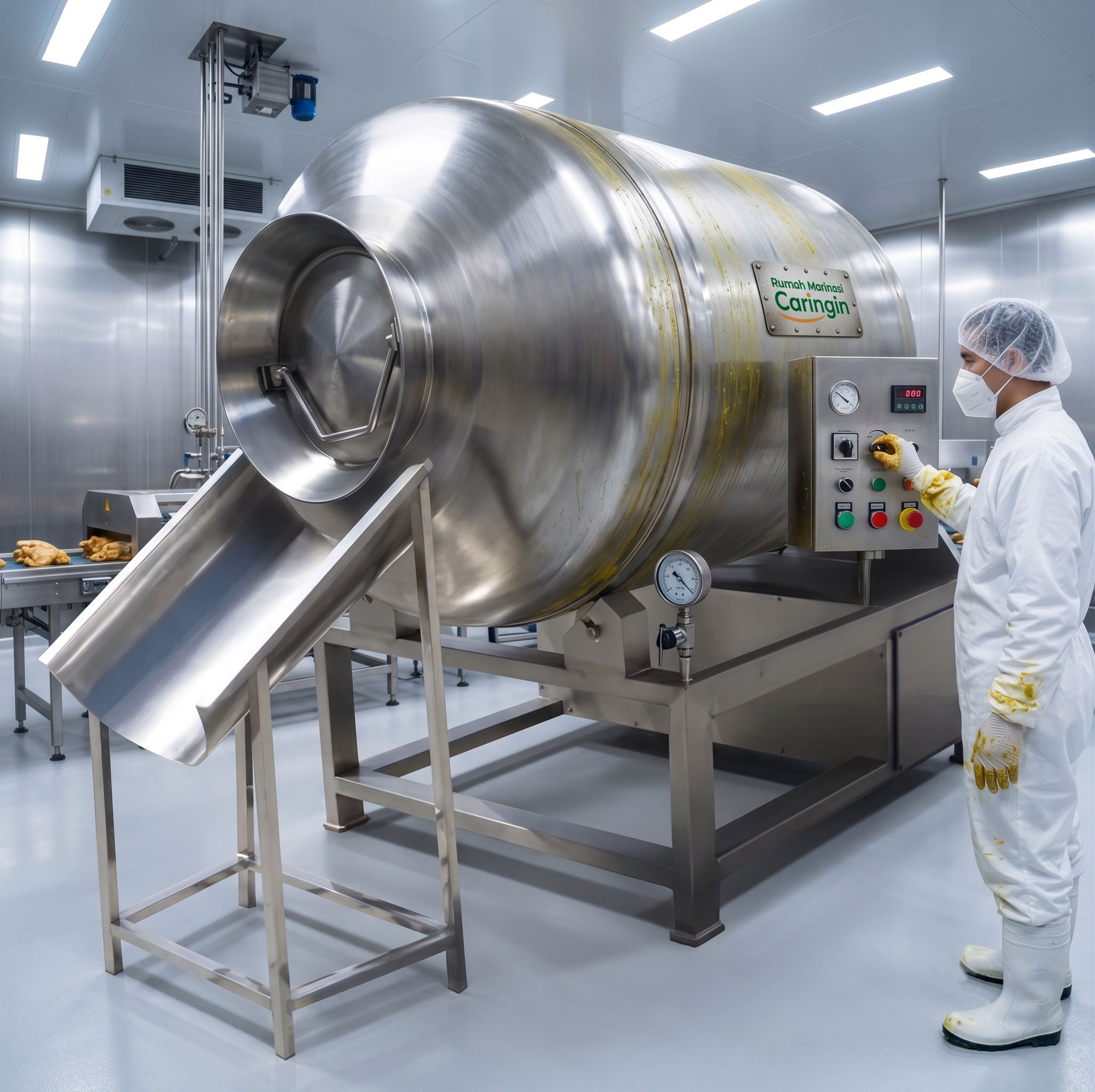 Vacuum Tumbler Marination